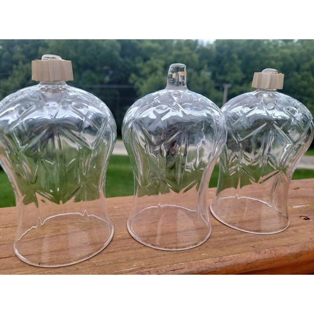 3 HOMCO 11090 Hurricane XLarge PEG Votive Cup Candle Holders Peg Home Decor